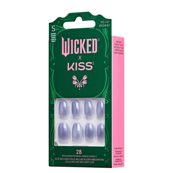 ✨🆕Kiss Nails x Wicked Nails in “Ozdust” short length nails!BNIP!✨ - Picture 4 of 16